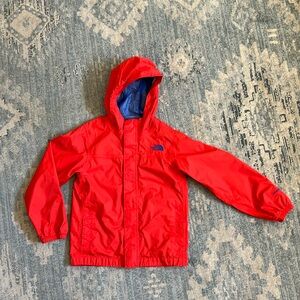 Kids North Face Rain Jacket and Windbreaker HyVent Hooded Full Zip w/ Pockets